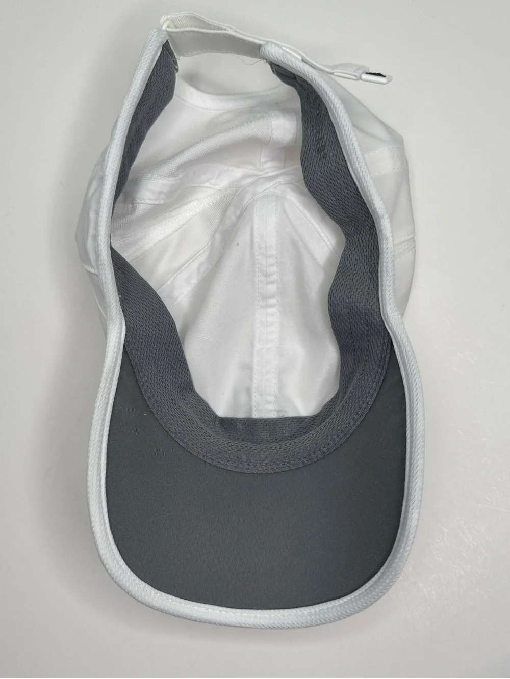 Adidas 3 Stripes Aeroready Strapback Hat White One Size Embroidered